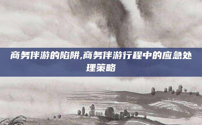 乌鲁木齐商务伴游的陷阱,商务伴游行程中的应急处理策略